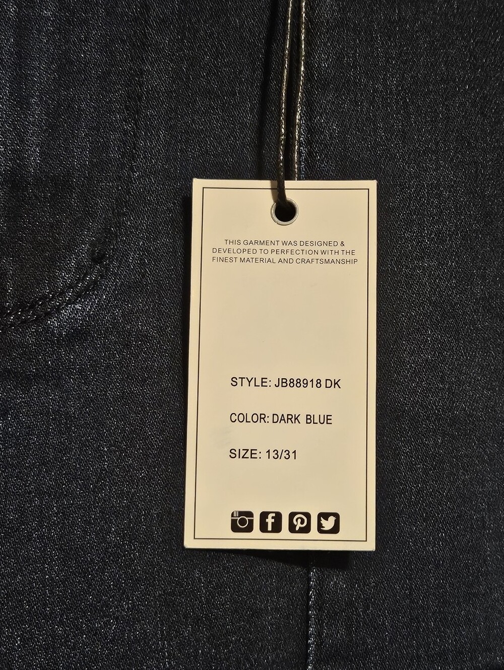 Judy Blue Horizon High-Rise Work Wear Utility Straight Leg Jeans Size 13/31 NWT - Picture 9 of 16